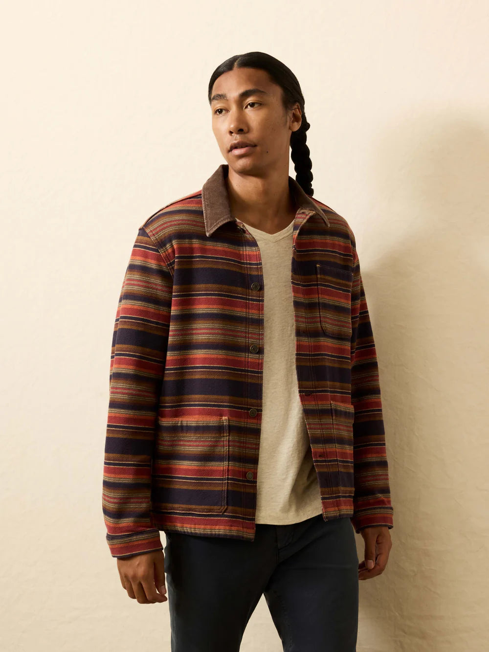 FAHERTY High Ridge Twill Studio Jacket