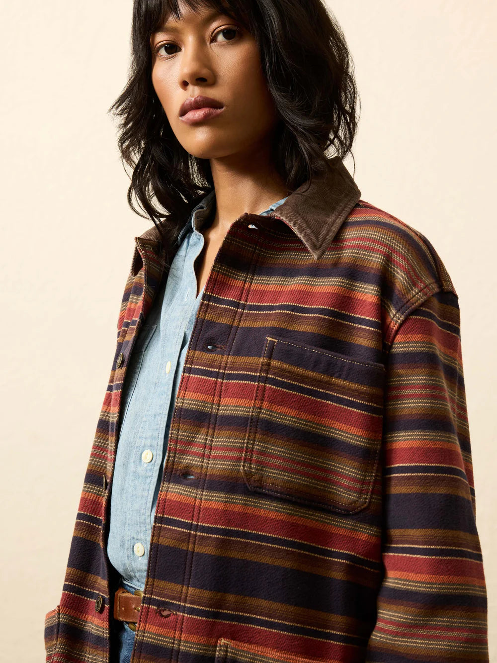 FAHERTY High Ridge Twill Studio Jacket