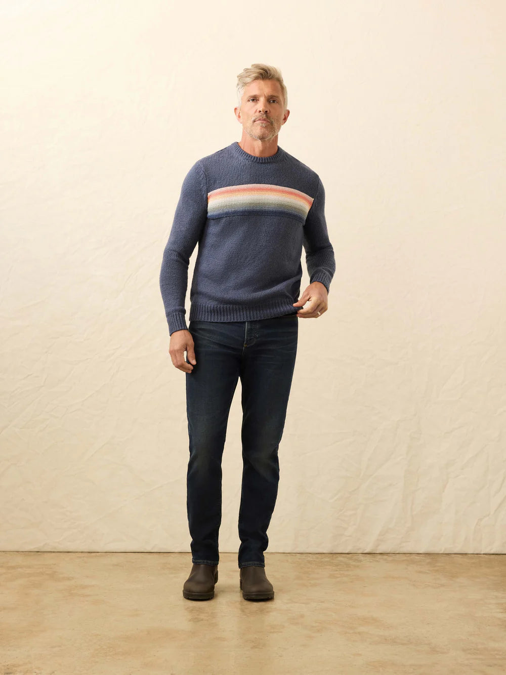 FAHERTY Heirloom Crewneck Sweater