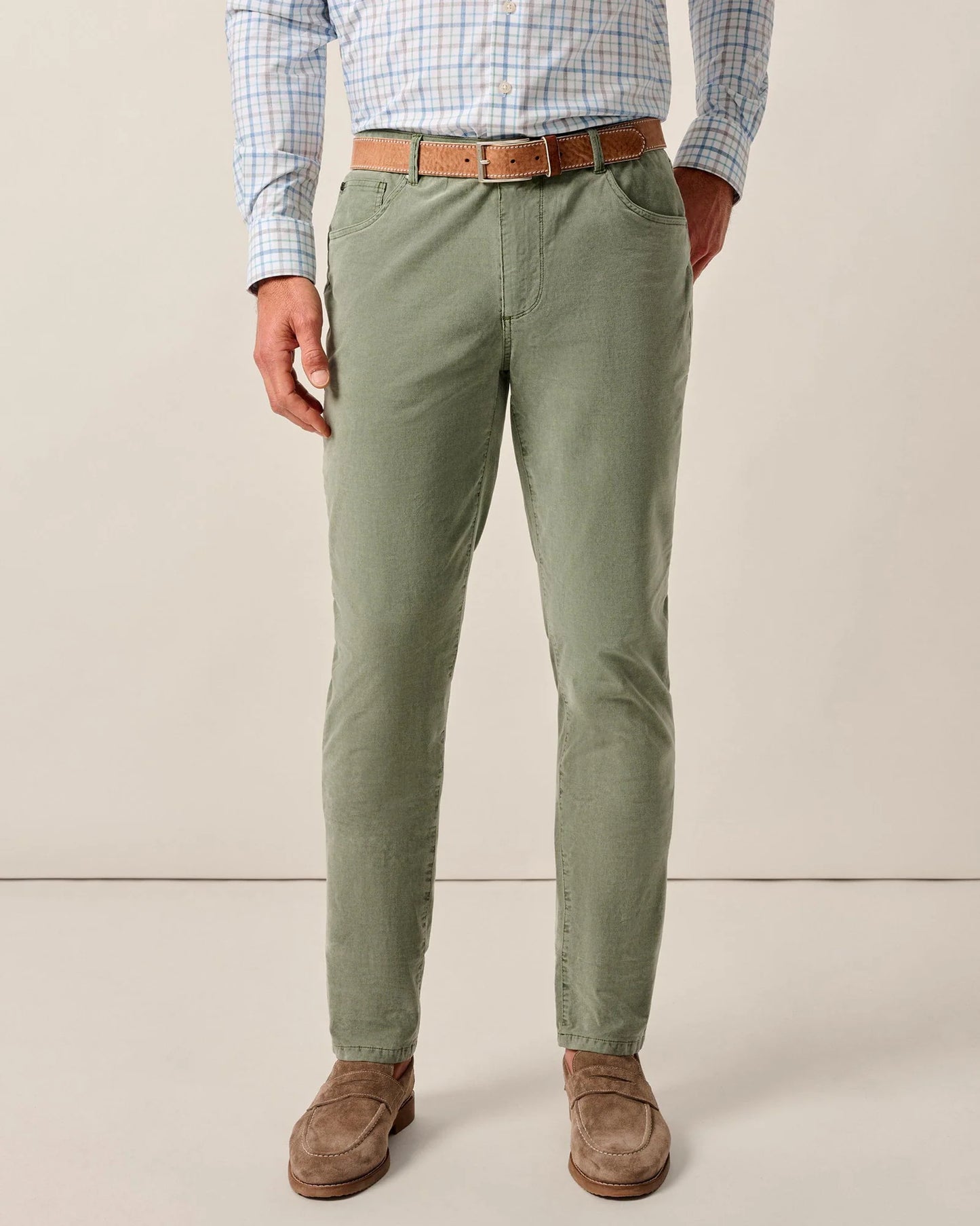 JOHNNIE-O Hampton Garment Dyed Corduroy Pant