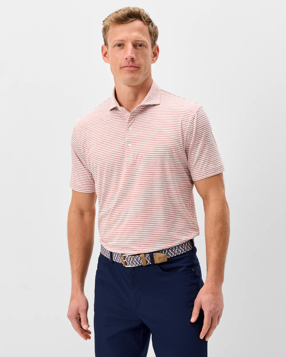 JOHNNIE-O Seymour Stripe