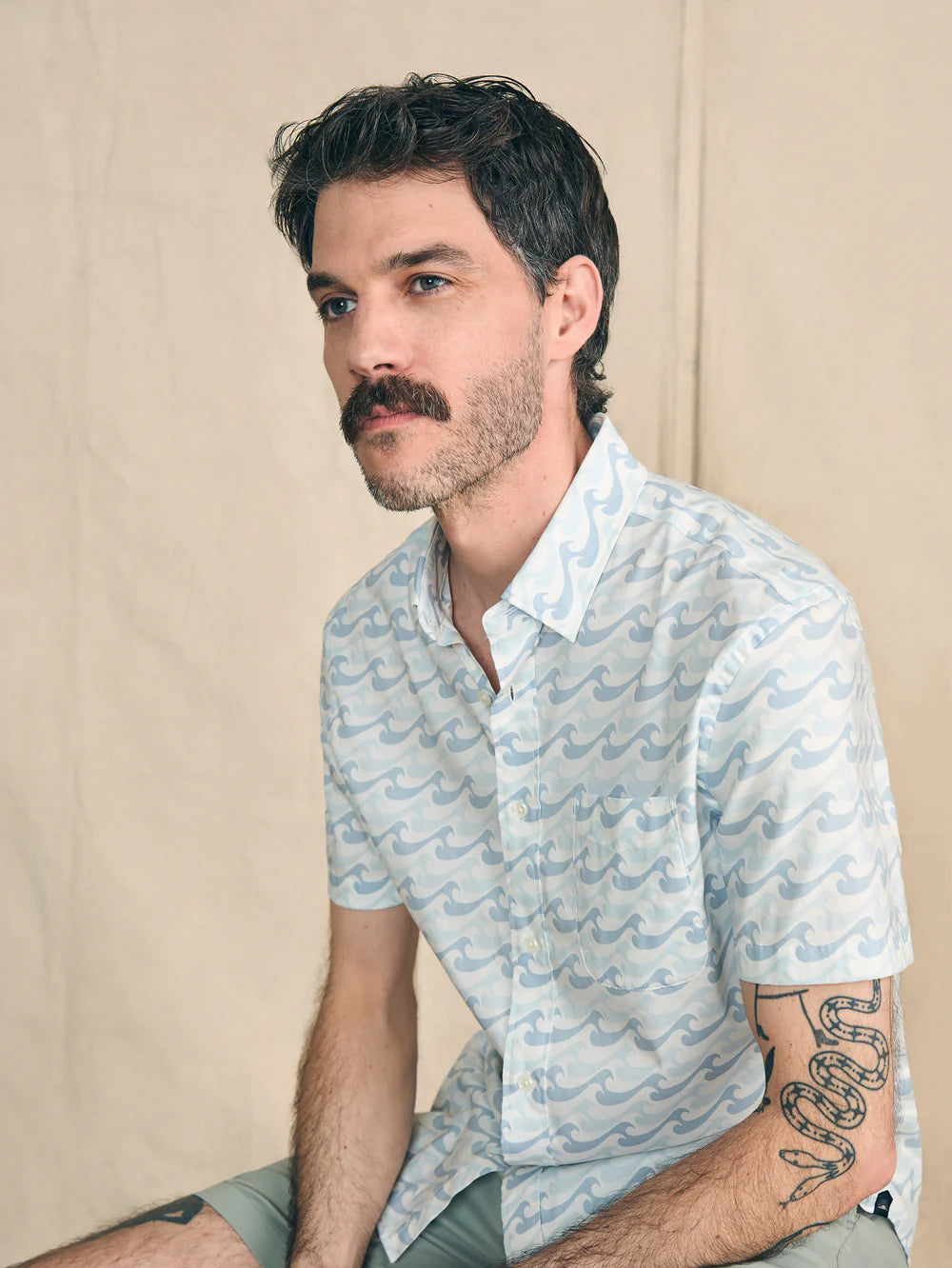 FAHERTY Movement Short Sleeve Shirt