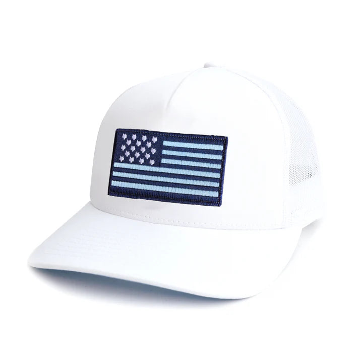 GREYSON Wolf Flag Trucker Hat