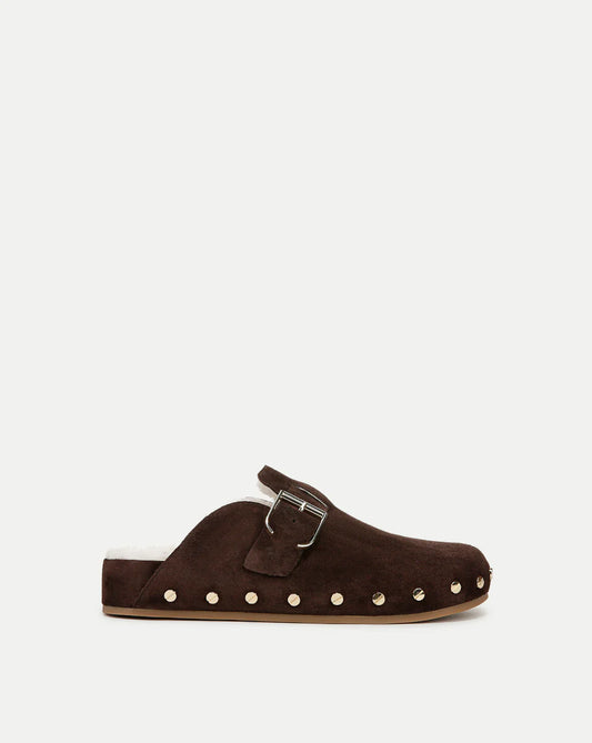 VERONICA BEARD Fern Shearling Clog