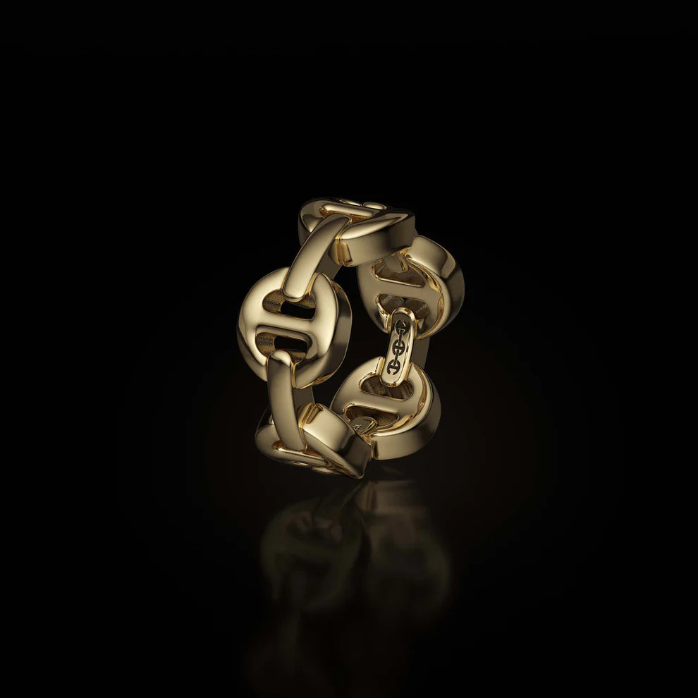 HOORSENBUHS Classic Tri-Link Ring