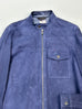 ISAIA Suede Zip Overshirt