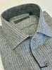 CORNELIANI Long Sleeve Linen Shirt