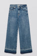 SIMKHAI Jude Mid-Rise Wide Leg Jean