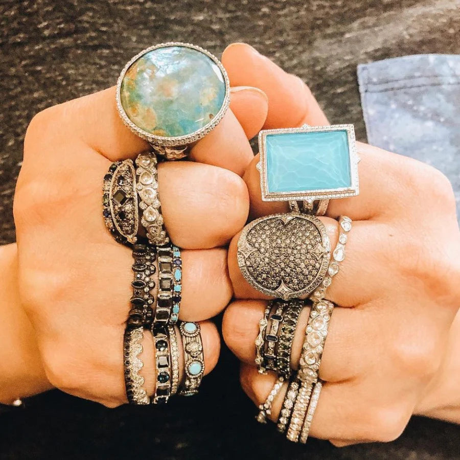 ARMENTA Stack Band Ring