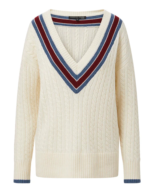 VERONICA BEARD Sibley Cable Knit Sweater
