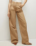 VERONICA BEARD Mia Wide Leg Pleated Pant