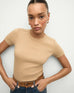 VERONICA BEARD Draya Ribbed Tee