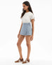 VERONICA BEARD Diaz Denim Wrap Skort