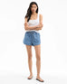 VERONICA BEARD Nessie Denim Drawstring Short