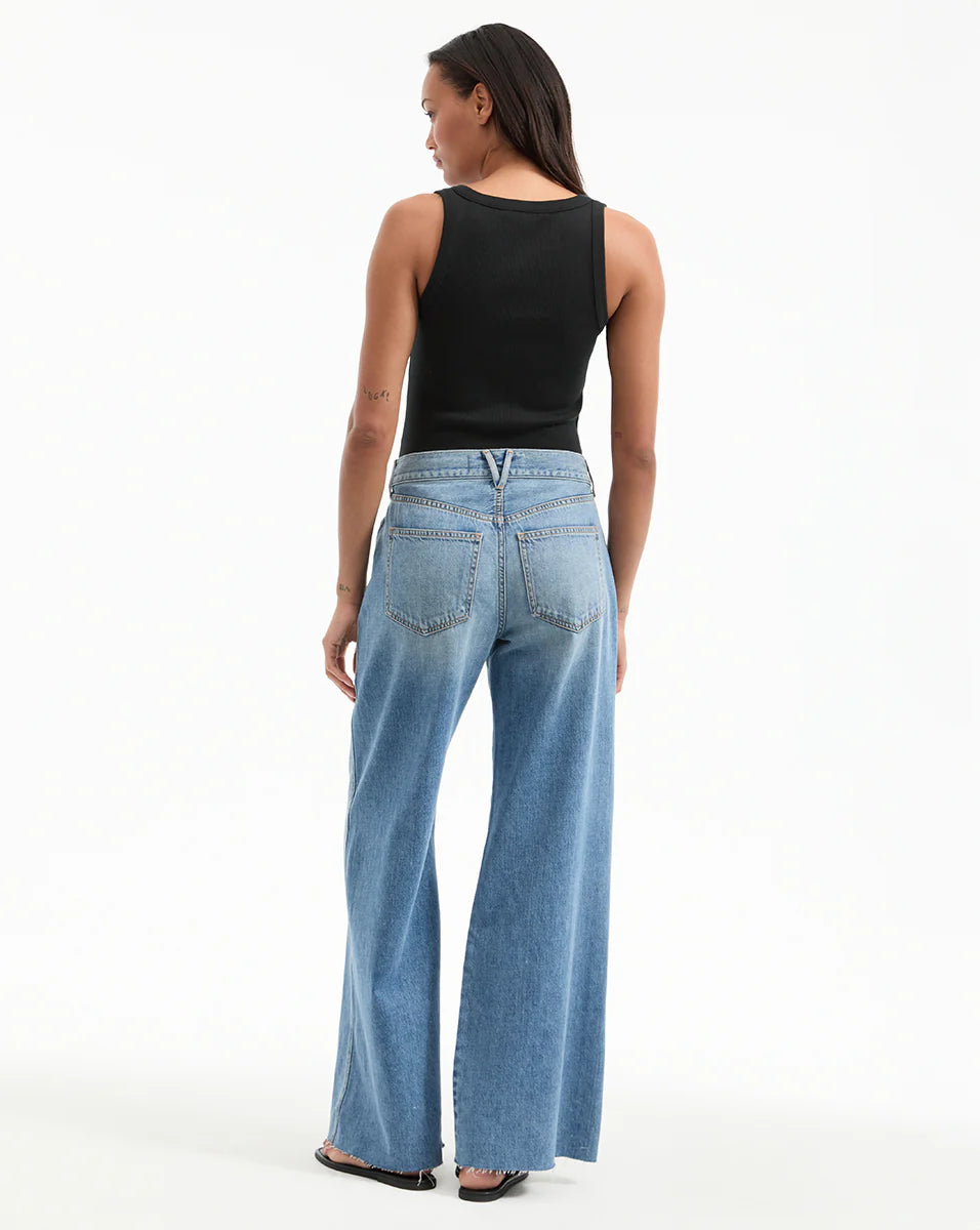 VERONICA BEARD Abbot Square Neck Tank Top