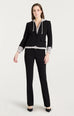 CINQ A SEPT Zip Up Le Petit Khloe Blazer