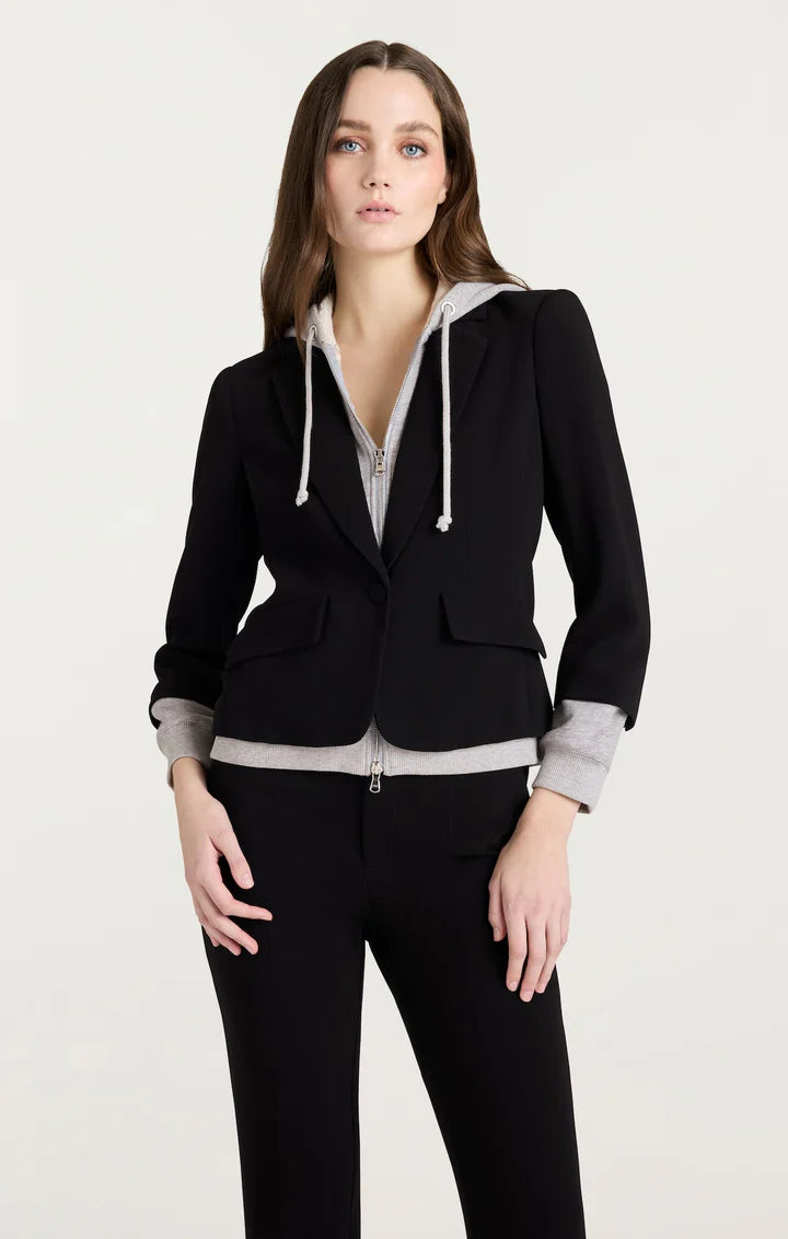 CINQ A SEPT Zip Up Le Petit Khloe Blazer