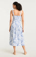 CINQ A SEPT Sketchbook Floral Branwen Dress