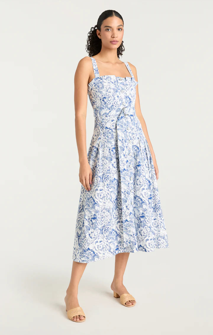 CINQ A SEPT Sketchbook Floral Branwen Dress