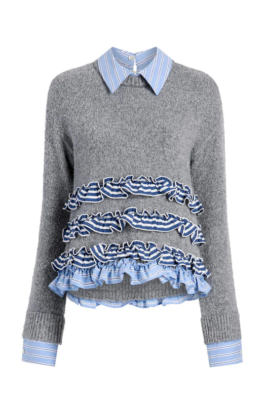 CINQ A SEPT Leina Pullover