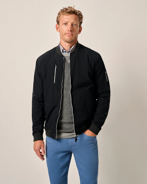 JOHNNIE-O Cosair Bomber Golf Jacket