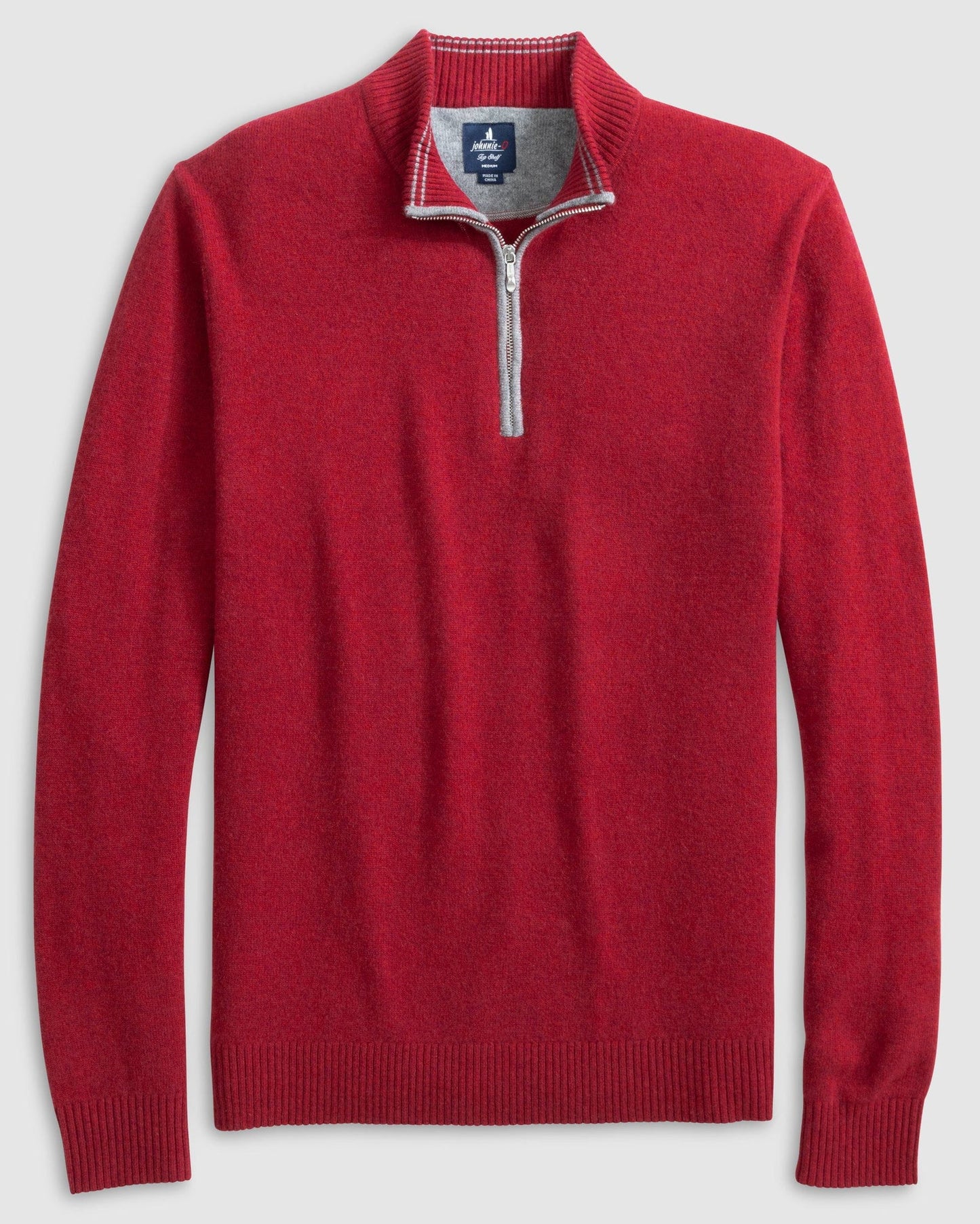 JOHNNIE-O Mayfair Cashmere Quarter Zip