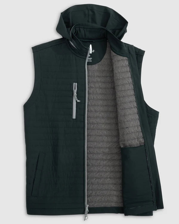 JOHNNIE-O x TTU Crosswind Quilted Performance Vest