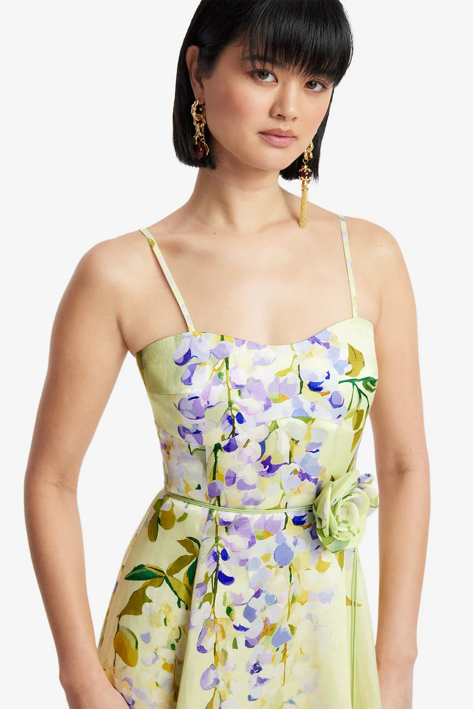 LEO LIN Mariela Midi Dress