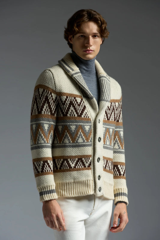 ISAIA Shawl Collar Cardigan