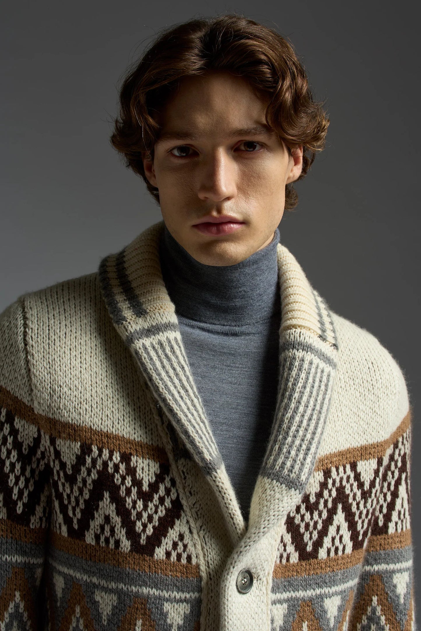 ISAIA Shawl Collar Cardigan