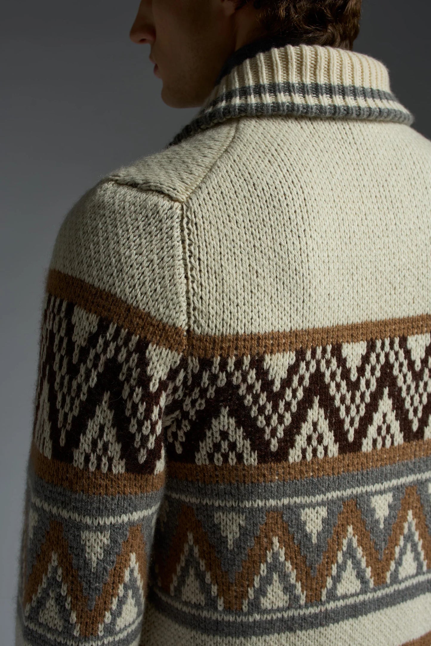 ISAIA Shawl Collar Cardigan