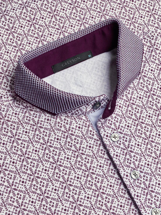 GREYSON Echo Falls Short Sleeve Polo