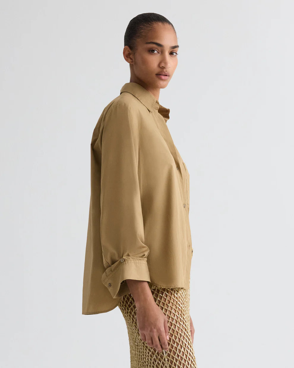 TWP Creme de peche Next Morning Top