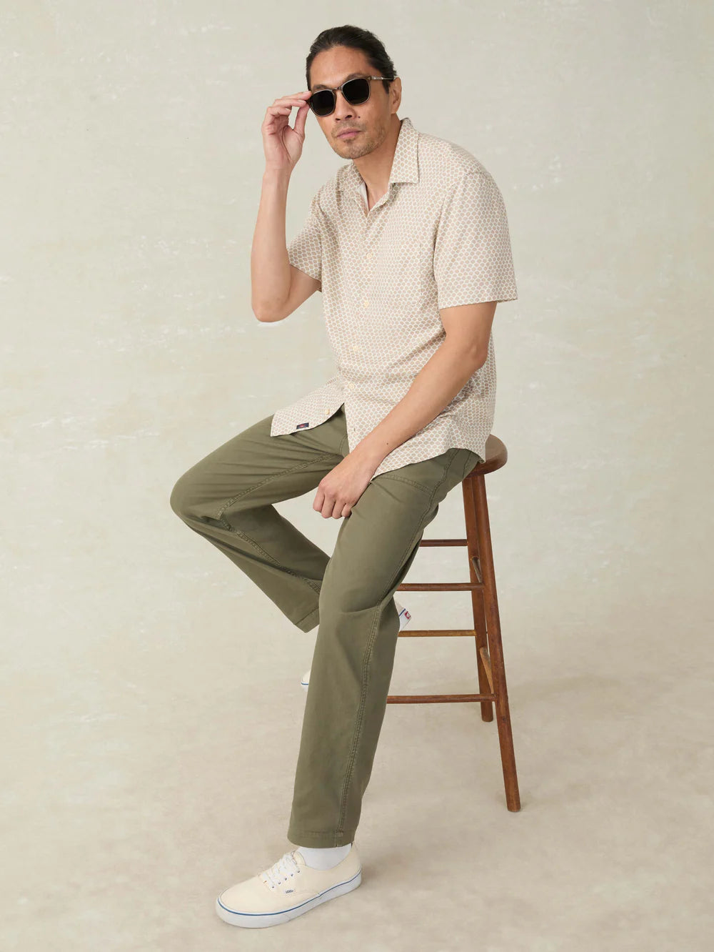 FAHERTY Short-Sleeve Hermosa Shirt