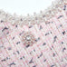 SELF PORTRAIT Pink Boucle Pearl Mini Dress