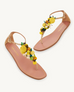 AQUAZZURA Citrus Punch Sandal Flat