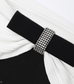 SELF PORTRAIT Black Knit Bow Top