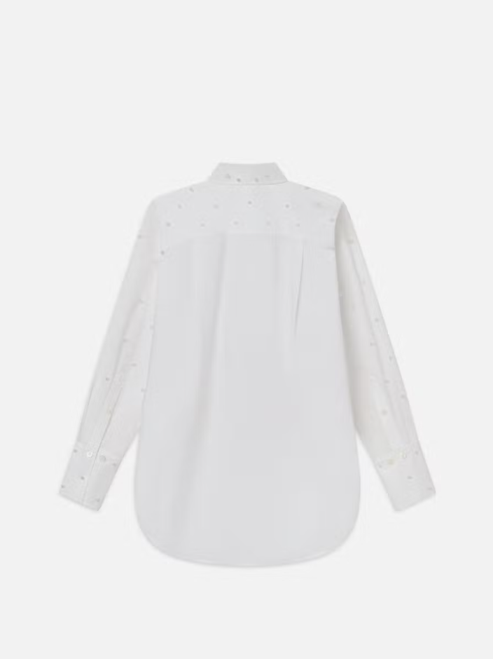 FRAME The Oversized Pearl Shirt