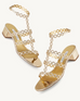 AQUAZZURA Infinity Chain Sandal