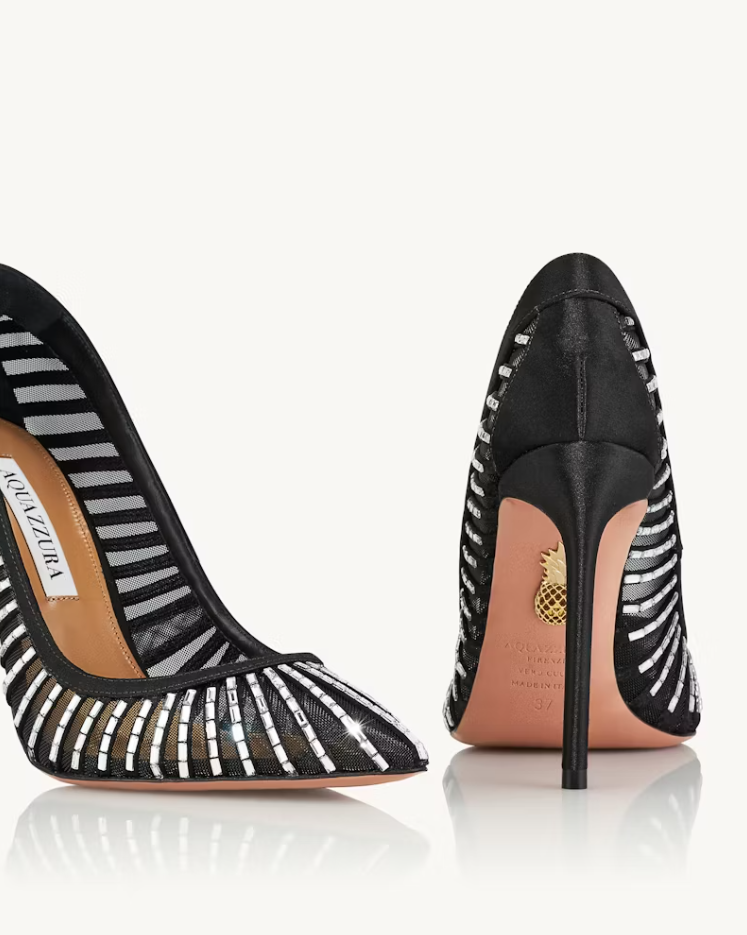 AQUAZZURA Passion Crystal Pump