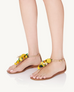 AQUAZZURA Citrus Punch Sandal Flat