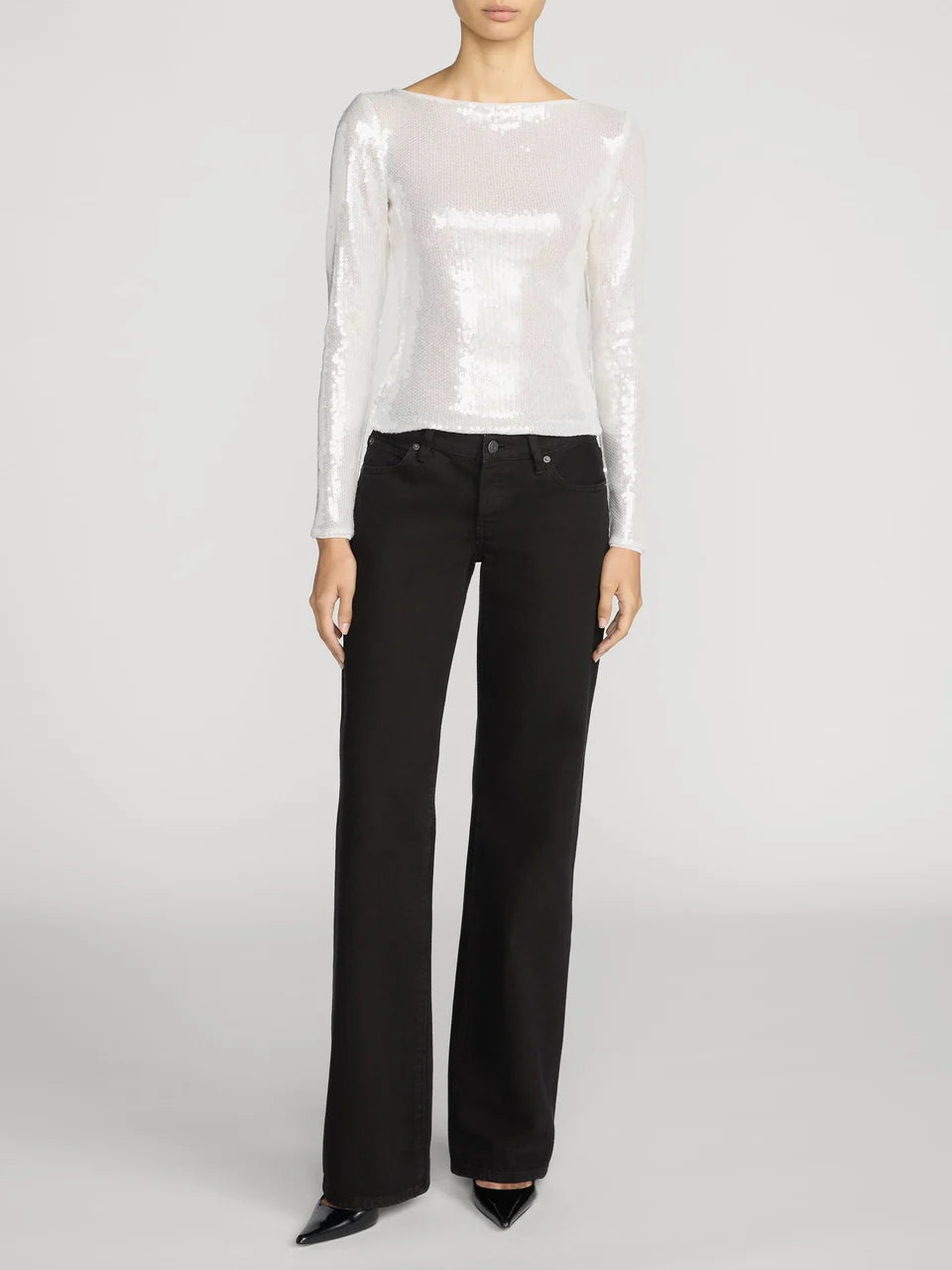 FRAME The Sequin Top