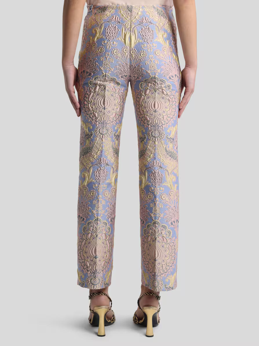 ETRO Floral Jacquard Trousers