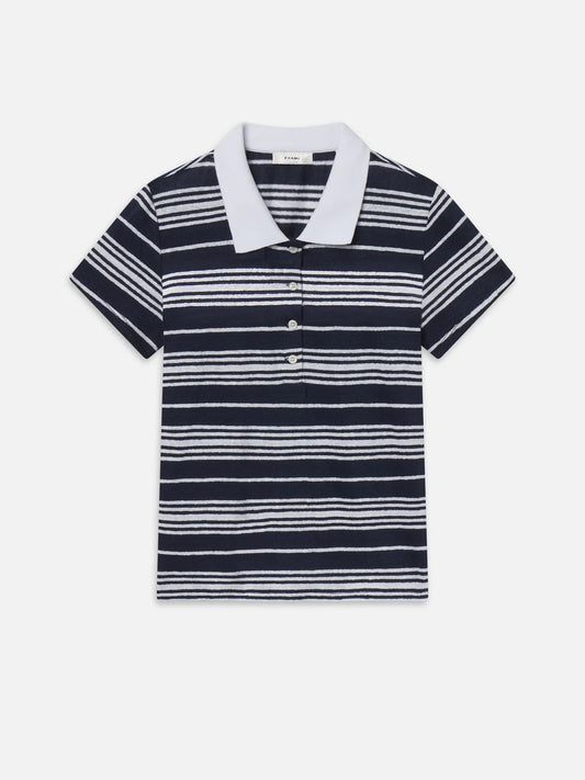 FRAME The Striped Polo