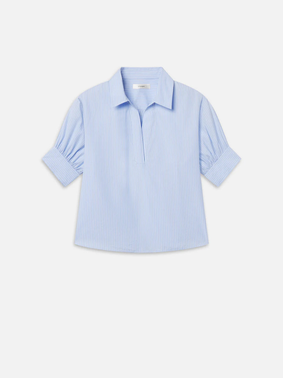 FRAME The Vneck Popover Top