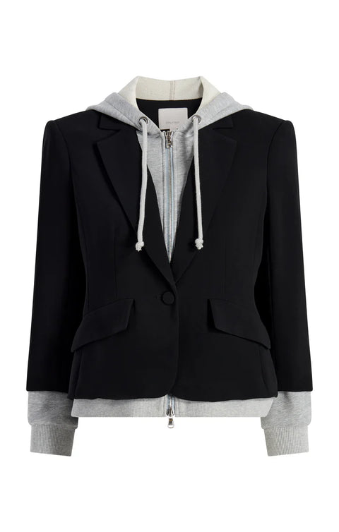 CINQ A SEPT Zip Up Le Petit Khloe Blazer