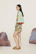 ALEMAIS Surrealist Summer Mini Shirtdress