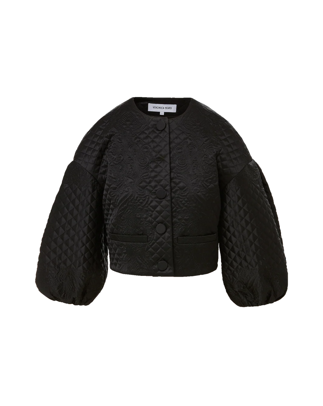 VERONICA BEARD Drake Quilted Cropped Jacket