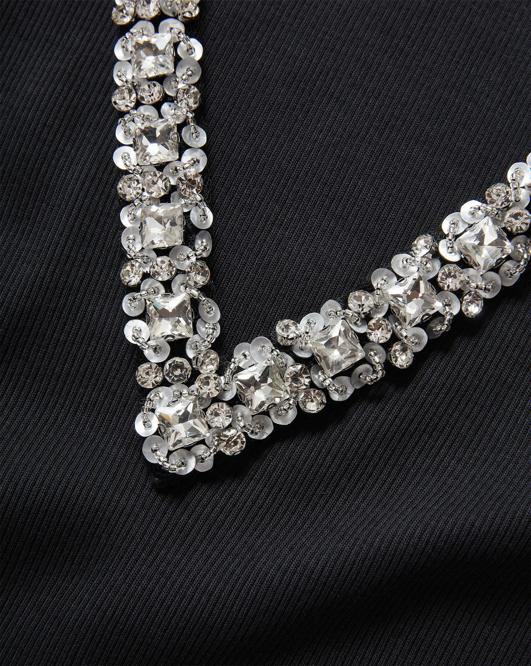 VERONICA BEARD Ayres Rhinestone Embellished Top