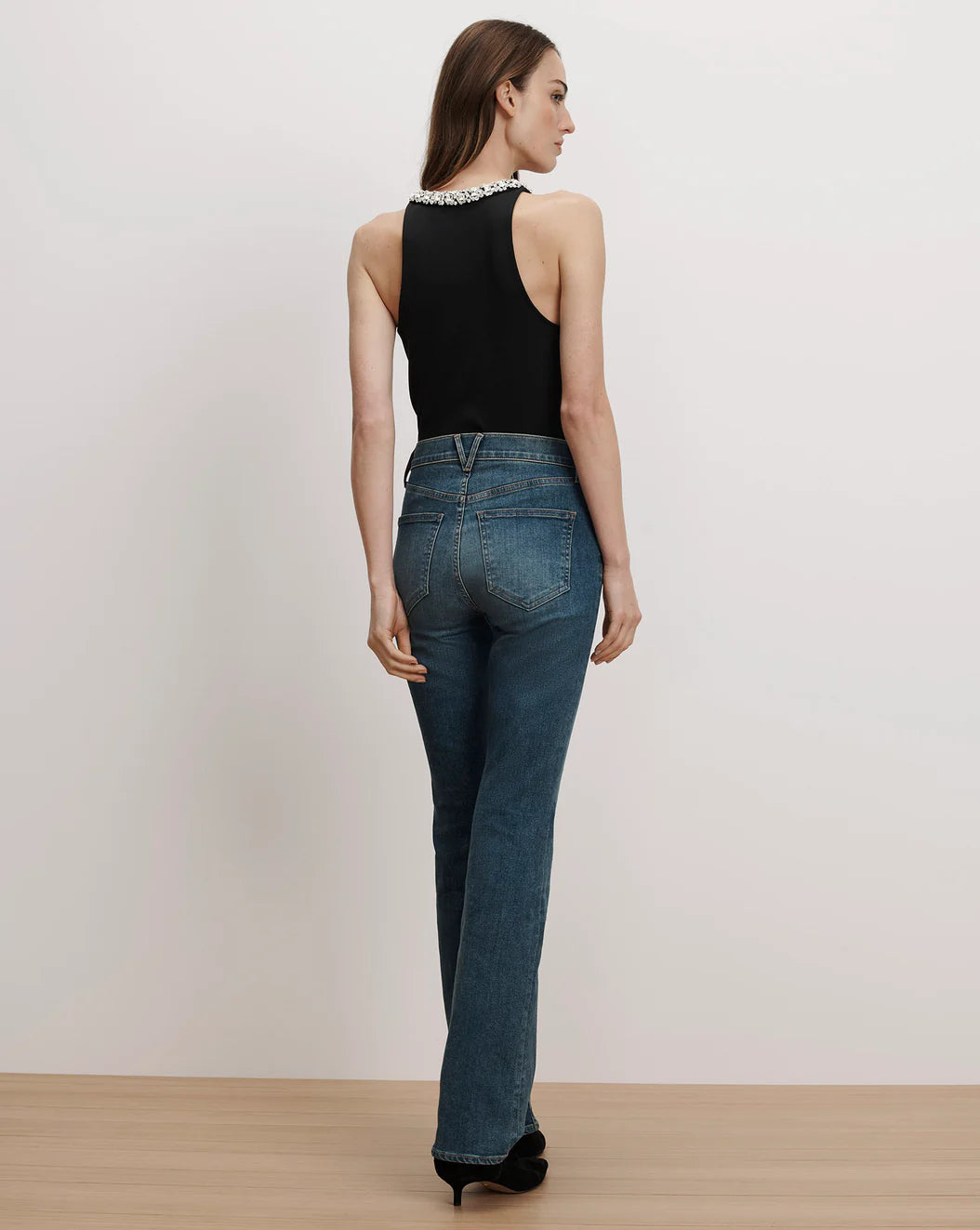 VERONICA BEARD Ayres Rhinestone Embellished Top